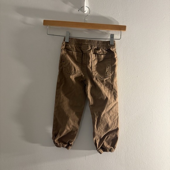 Tommy Hilfiger Kids Pants 3T Camel Tan Pull On Elastic Waistband 100% Cotton - Picture 4 of 13